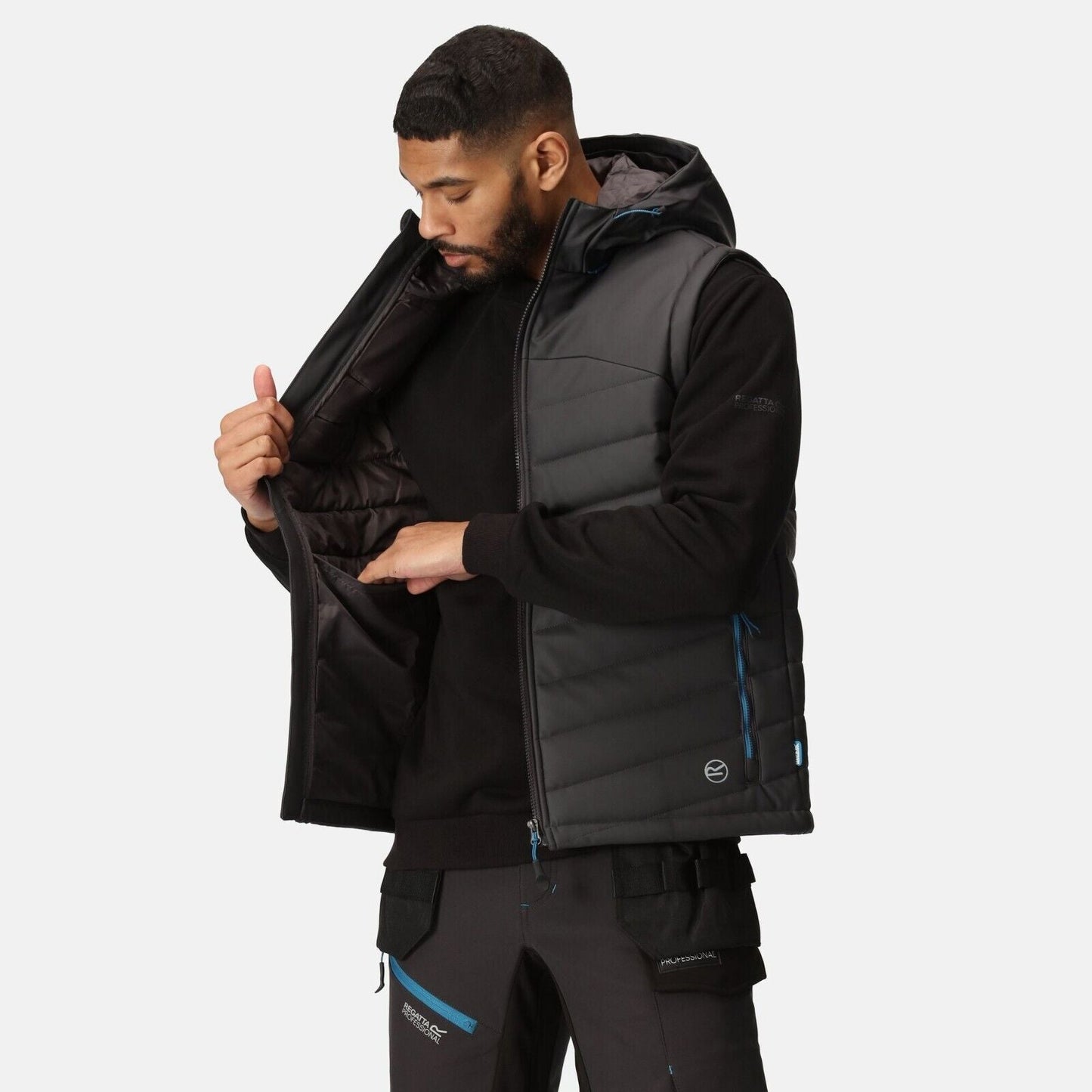 Regatta TRA833 body warmer Extra Large XL Calculate Ash Silver